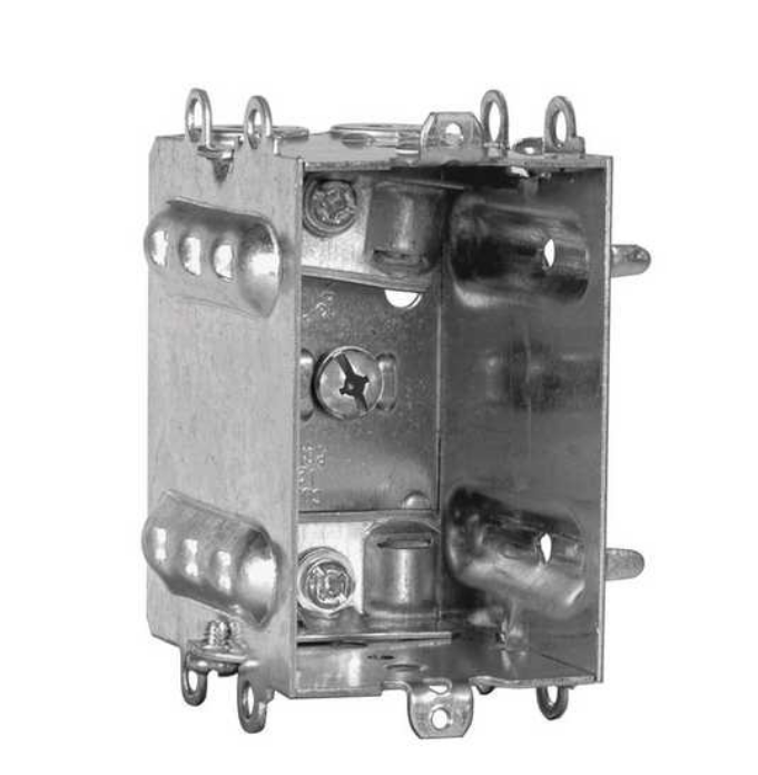 BOÎTE ÉLECTRIQUE SIMPLE 2"X3" - 2-1/2" DE PROFONDEUR