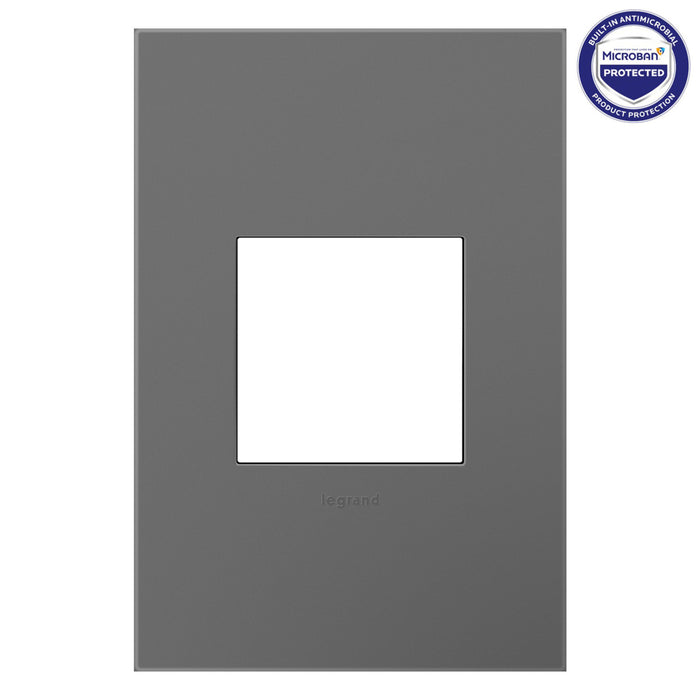 PLAQUE UN GROUPE SANS VIS ORNAMENTE® AVEC MICROBAN® - MAGNÉSIUM