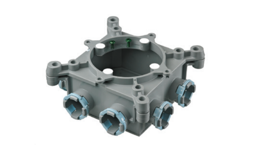 BOÎTIER À ENCASTRER PEU PROFOND 4x3/4" - 4x1"