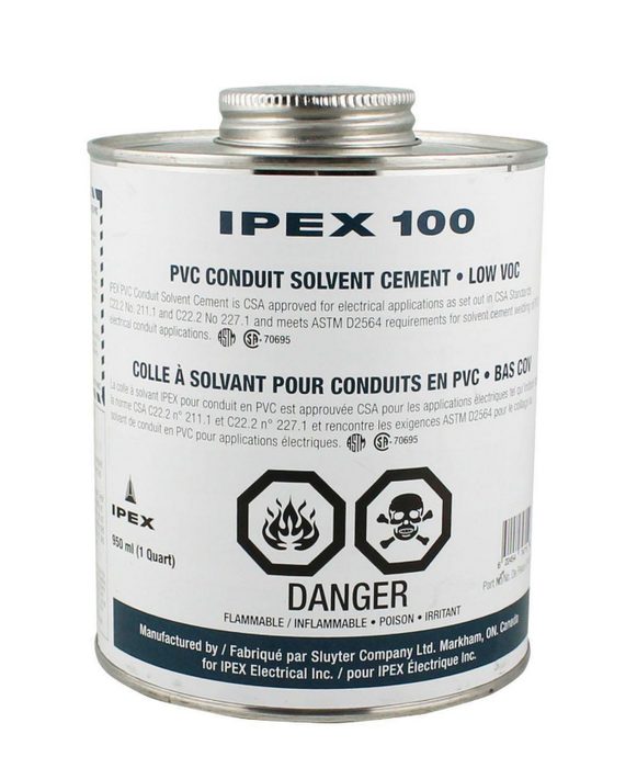 COLLE PVC 1L CEMENT