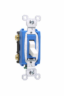 INTERRUPTEUR DE QUALITÉ POUR USAGE INTENSIF 15A 120V/277V - BLANC