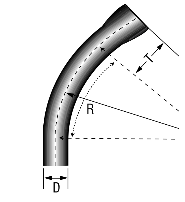 COUDE DE PVC 45°