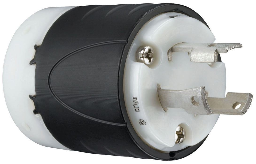 PRISE NEMA L630 30A – DOS NOIR, CORPS AVANT BLANC