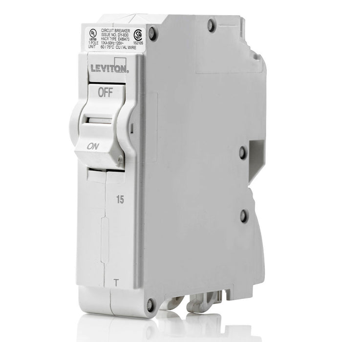 DISJONCTEUR DE DÉRIVATION MAGNÉTIQUE THERMIQUE STANDARD, 1 PÔLE, 15A