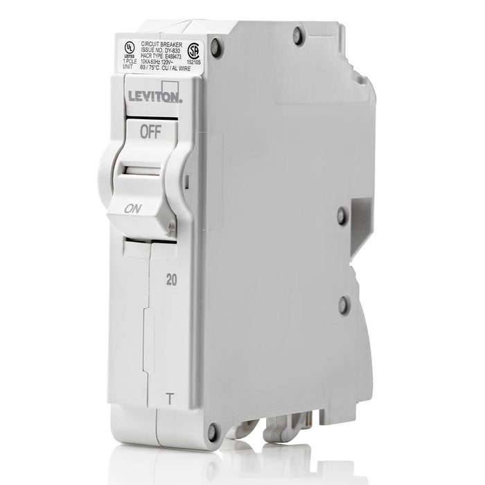 DISJONCTEUR DE DÉRIVATION MAGNÉTIQUE THERMIQUE STANDARD, 1 PÔLE, 20A
