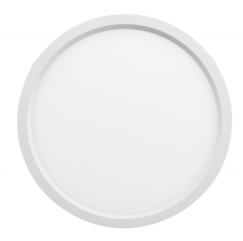LUMINAIRE DE SURFACE ROND 5'' | 10W | 3K-4K-5K | IRC 80 | BLANC