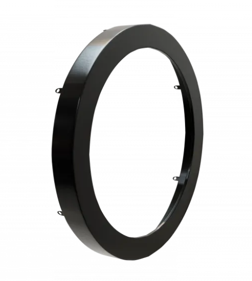 TRIM RONDE 12" POUR DOWNLIGHT À MONTAGE EN SURFACE | NOIR