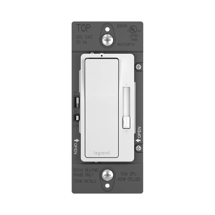 GRADATEUR À 3 VOIES RADIANT® TRU-UNIVERSAL UNIPOLAIRE - BLANC