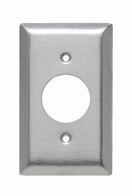 PLAQUE UN GROUPE POUR PRISE UNIQUE - ACIER INOXYDABLE 430