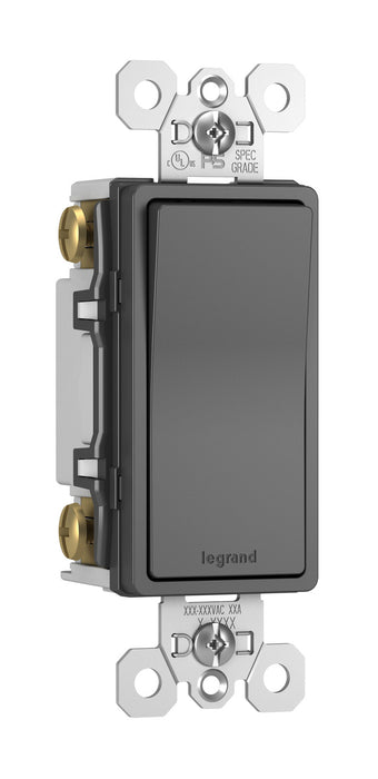INTERRUPTEUR RADIANT® À 4 VOIES 15A - NOIR