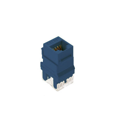 CONNECTEUR KEYSTONE RJ45 CATÉGORIE 5e - BLEU