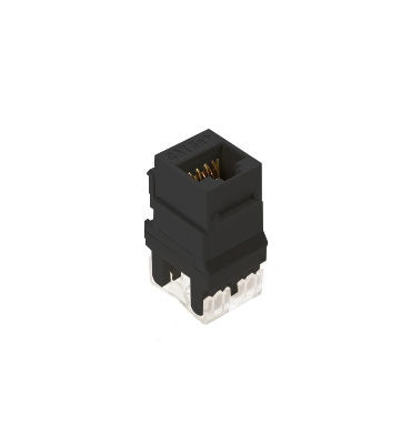 CONNECTEUR KEYSTONE RJ45 CATÉGORIE 5e - NOIR