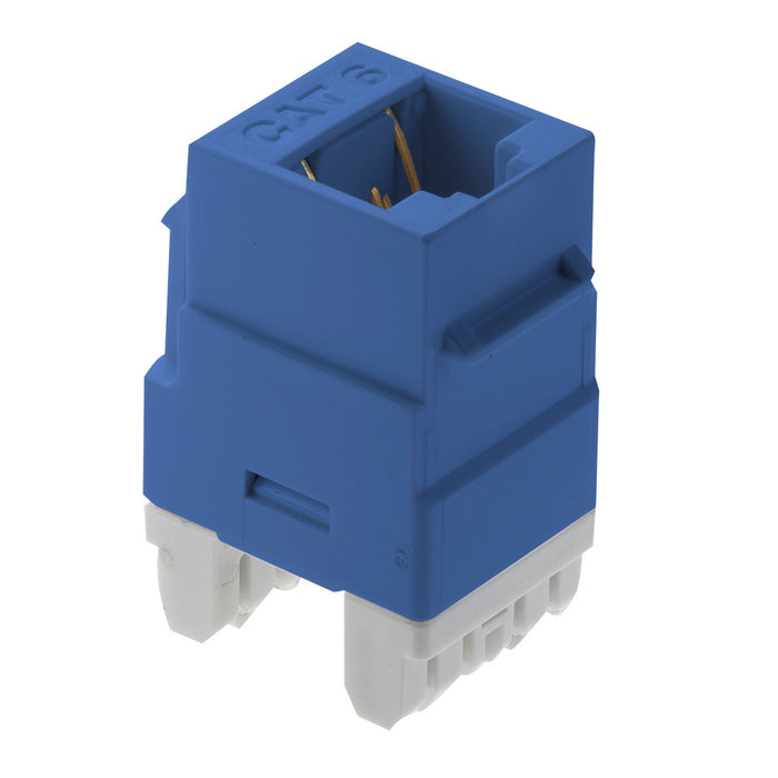CONNECTEUR KEYSTONE RJ45 CAT6 - BLEU