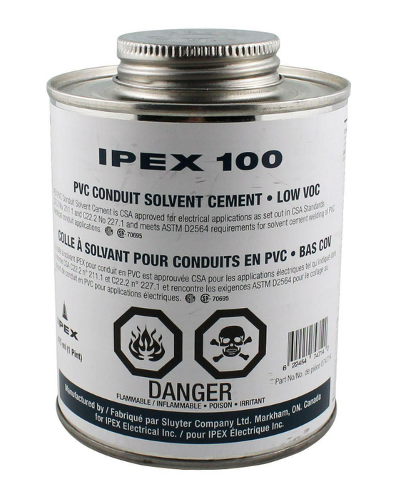 COLLE PVC 500ML CEMENT